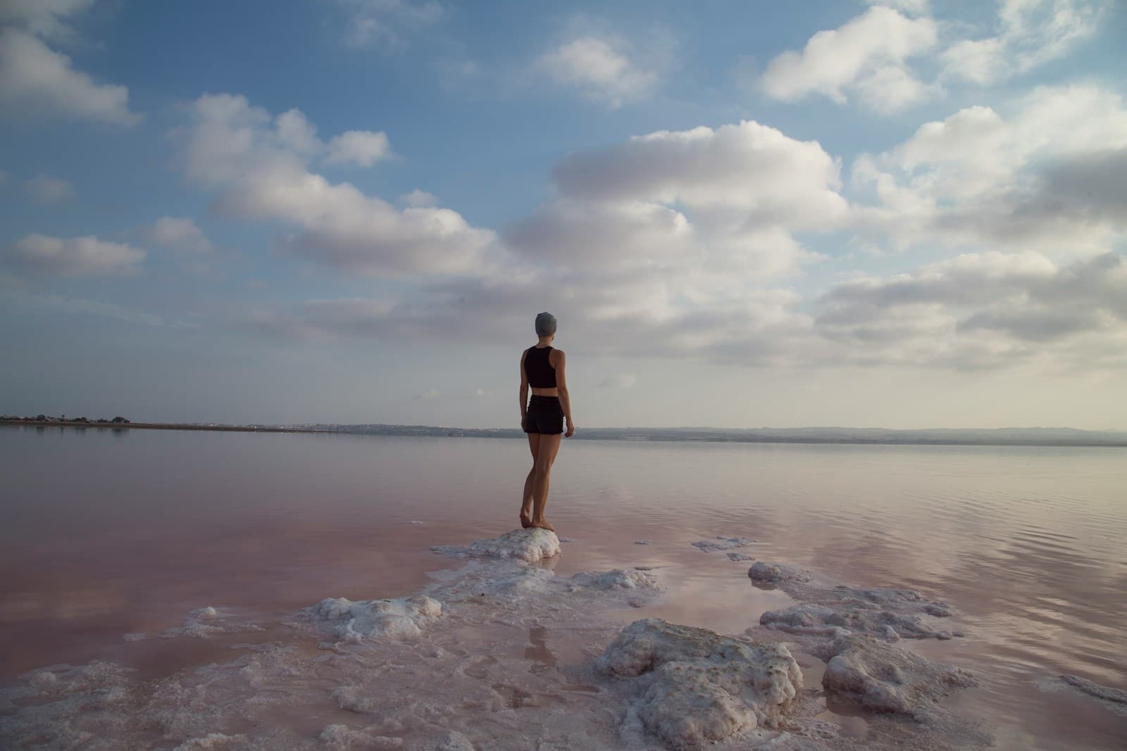 Roze zoutmeren van Torrevieja
